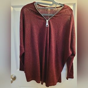 Womens Joan Vass Sweater, 1X